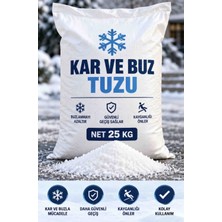 Stone Vera 25 kg Kar ve Buz Çözücü Tuz Ince Taneli Yol Kaldırım Otopark Buzlanma Önleyici Tuz