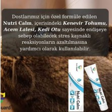 Nutri Guard Nutricalm 50 gr Kedi Köpek Kenevir Tohumu ve Kedi Otu Içerikli Sakinleştirici Paste