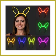 Bezos Karanlıkta Yanan Fosforlu Glow Taç 6 Renk 6 Adet Bcks