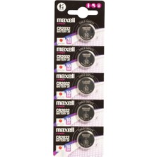 Marsilyan™- Maxell CR2032 3V Lityum Bios Baskül Terazi Pili 5’li Kartela 5 Adet