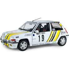 1:18 Ölçek Solido 1989 Renault 5 Gt Turbo Mk2 #19 Diecast Metal Minyatür Model Araba 25CM