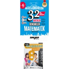 Ankara Yayıncılık Ankara Yayınları 2027 - 6. Sınıf Matematik 32 Haftalık Denemeler + 8. Sınıf Lgs Fen Bilimleri 25 Deneme