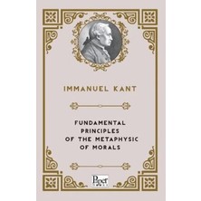 TeknoKapsül Fundamental Principles Of The Metaphysic Of Morals