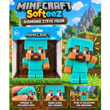 Timion Minecraft Softeez Diamond Steve Figür