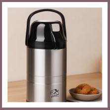 Bezos 304 Çelik 3.5l Pompa Musluklu Termos Bzss