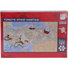Timion 31749 Puzzle 123 Türkiye Siyasi Haritası