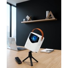 Timion Mini Android Projektör 4K Hd Görüntü