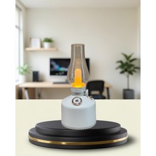 Timion Retro Gaz Lambası Stili 280 ml USB Şarjlı Nemlendirici