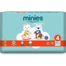 Minies Bebek Bezi Maxi 4 Beden 7-14 kg 44 Adet - 4 Adet