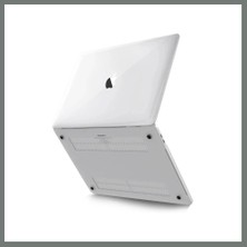Bezos Macbook Pro 14.2 2021 Macbook Buzlu Kapak - Şeffaf Mmbz