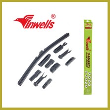 Bezos Inwells 9 Aparatlı Muz Silecek 600MM Bcks