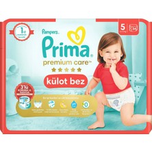 Prima Premium Care 5 Beden Külot Bebek Bezi 11-17 kg 34 Adet - 8 Adet