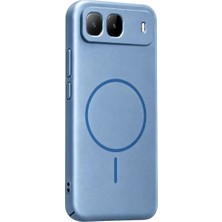 Timion Infinix Hot 60I 5g Mika Pc Magsafe Kapak - Açık Mavi