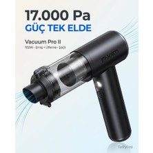 Bezos EKD-SP10 17000PA 2000AH Güçlü Vakum ve Üflemeli Şarjlı Elektrikli Araç Süpürgesi 3AD Filtre
