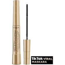 Siyah Kirpik Uzatıcı Formüllü Telescopic Maskara