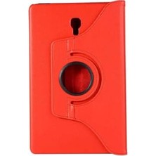 Galaxy Tab A T590 Uyumlu Kırmızı Dönebilen Standlı Kılıf 2