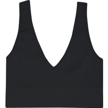 Body Pure Fitilli Büstiyer Siyah Xl - 2 Adet
