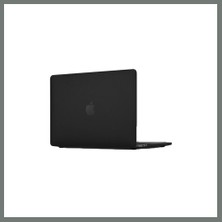 Bezos Macbook Pro 14.2 2021 Macbook Buzlu Kapak - Siyah Mmbz