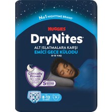 Huggies Drynites Gece Külodu Erkek 8-13 Yaş 9'lu - 8 Adet