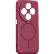 Timion Xiaomi Redmi 14C Mika Pc Magsafe Kapak - Bordo