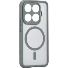 Timion Xiaomi Mi 17T Pro Loji Magsafe Kapak - Gri