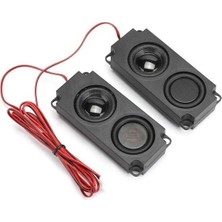 Monitör, 8 Ohm 5W Tv ve Için 40 mm Manyetik Taşınabilir Çift Ses Hoparlörleri