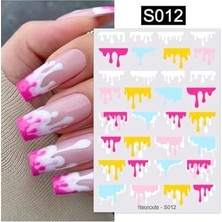 Üç Boyutlu Yapışkanlı Sticker S012 (53790-6) 4040