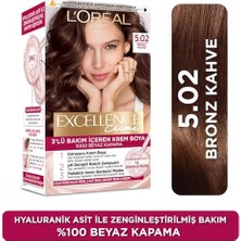 Excellence Creme Saç Boyası 5.02 Bronz Kahve