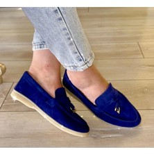 Purple Shoes Lacivert Loafer Ayakkabı