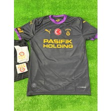 LEGENT LADY Galatâsarây. 2027  Isimsiz Alternatif Siyah Yeni Sezon Çocuk Forması 4'lü Set