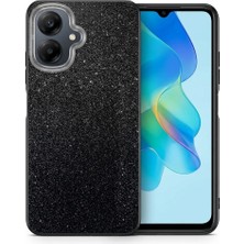 Nezih Case Infinix Smart 10 ile Uyumlu Kamera Korumalı Darbe Önleyici Simli Işıltılı Silikon Kılıf