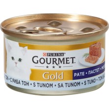 Purina Gourmet Gold Ton Balıklı Yaş Kedi Maması 85 G 4'li Avantaj Paketi - 4 Adet