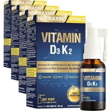 D3K2 Vitamini, 30 Ml, 4 Paket