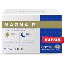 Magna P Magnezyum Complex - Malat Sitrat Glisinat Taurat ve B6 ile Gece Gündüz Kapsül Magnezyum Takviyesi