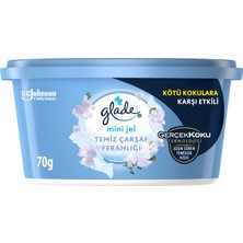 Glade Mini Jel Temiz Çarşaf Ferahlığı 70 G - 8 Adet