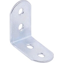 Mobilya Dolap Köşe Bağlantı Sabitleme L Demir Köşebent Gönye 30X30X17 mm (5 Adet)