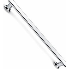 Parlak Yüzeyli Mobilya Dolap Kapak Kulp Modeli 160 mm Özen Düz Krom Çekmece Kulp Modern Şık