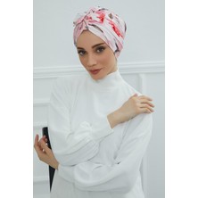 Mestore Desenli Önden Fiyonklu Bone,b-7yd Desen 26