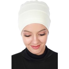 Mestore Bere Model Tesettür Bone,b-35 Krem