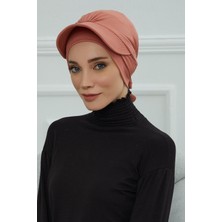 Mestore Siperlik Detaylı Penye Bone,b-66 Somon