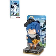 Micro Anime Serisi 1347 Modeli 302 Parça Dekoratif Oyuncak Yapım Seti Yapı Blok FFLZ-1347