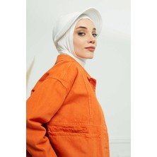 Mestore Siperlikli Penye Bone,b-75 Krem