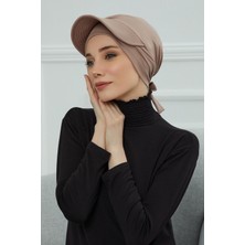 Mestore Siperlik Detaylı Penye Bone,b-66 Vizon