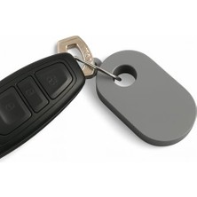 Kılıf — Smarttag2 ile Uyumlu Darbelere ve Suya Dayanıklı Smart Tag 2 Plastik Koruyucu (Gri)