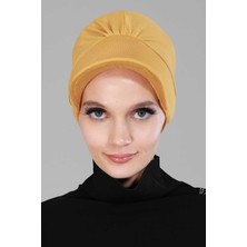 Mestore Şapkalı Penye Bone,b-30 Hardal Sarısı