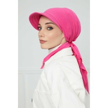 Mestore Siperlikli Bandana Bone,b-71 Fuşya