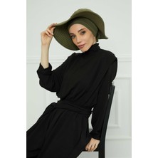 Mestore Çıkarılabilir Penye Şapka Bone,s-2p Haki Yeşili