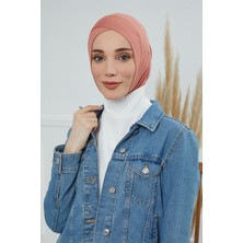 Mestore Önü Çapraz Detaylı Penye Iç Bone,tb-4,tb-4 Somon
