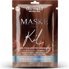 Kil ve Kahve Içerikli Sıkılaştırıcı Etkili Yüz Maske 15 ml
