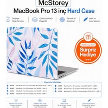 MacBook Pro 13 Kılıf A1706 A1708 A1989 A2159 A2251 A2289 A2338 M1 M2 Uyumlu, Çiçek Desenli Tpu Sert Kapak, Flower 17
